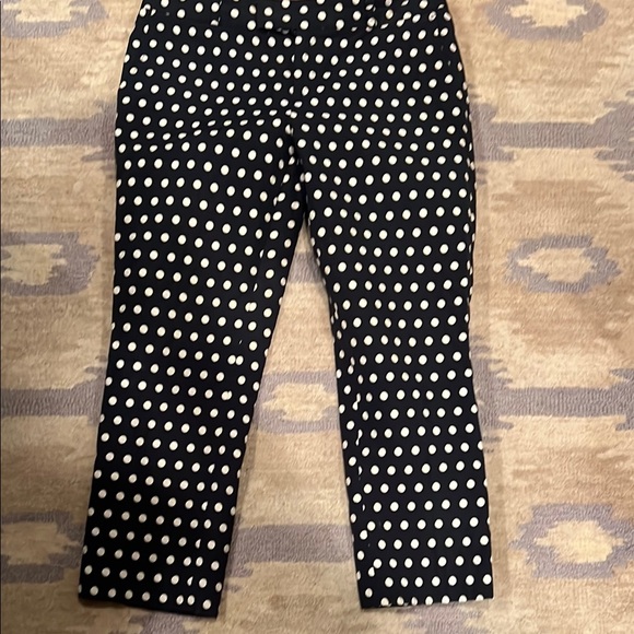 Banana Republic Avery Chic Polka Dot Pants - Picture 2 of 6